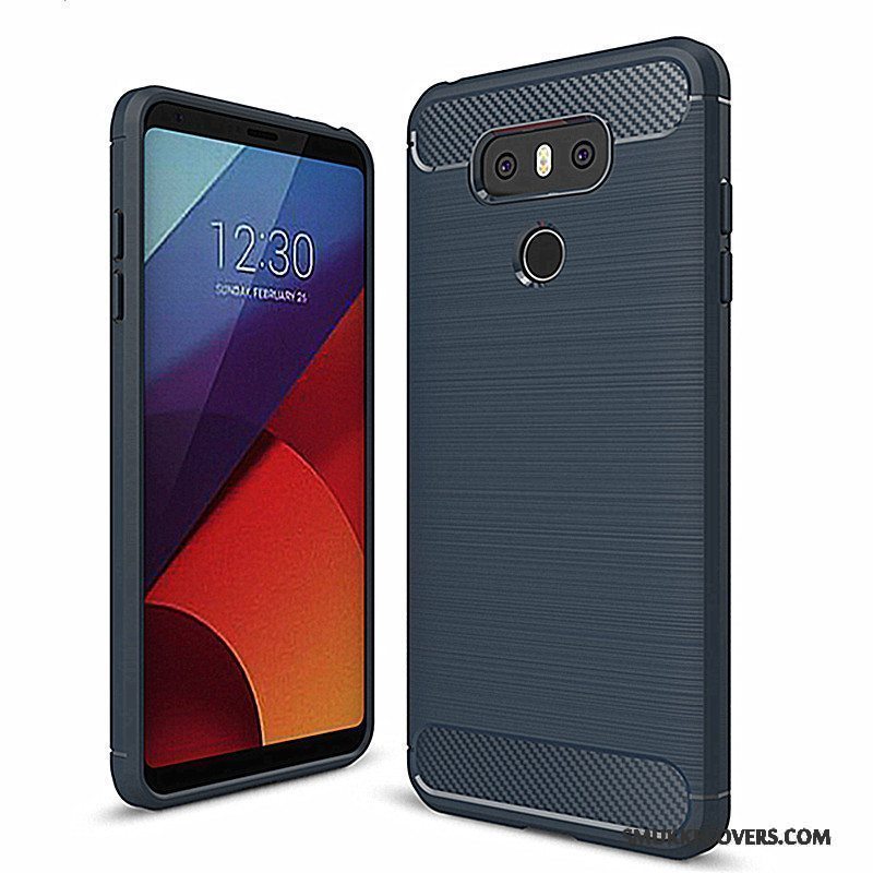 Etui Lg G6 Silikone Rød Telefon, Cover Lg G6 Tasker Af Personlighed Anti-fald