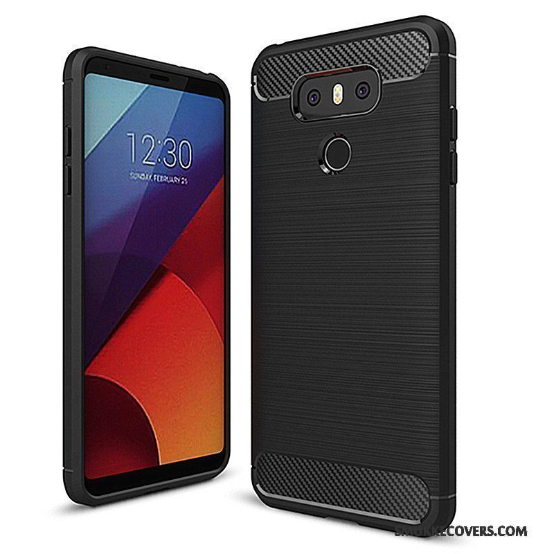 Etui Lg G6 Silikone Rød Telefon, Cover Lg G6 Tasker Af Personlighed Anti-fald