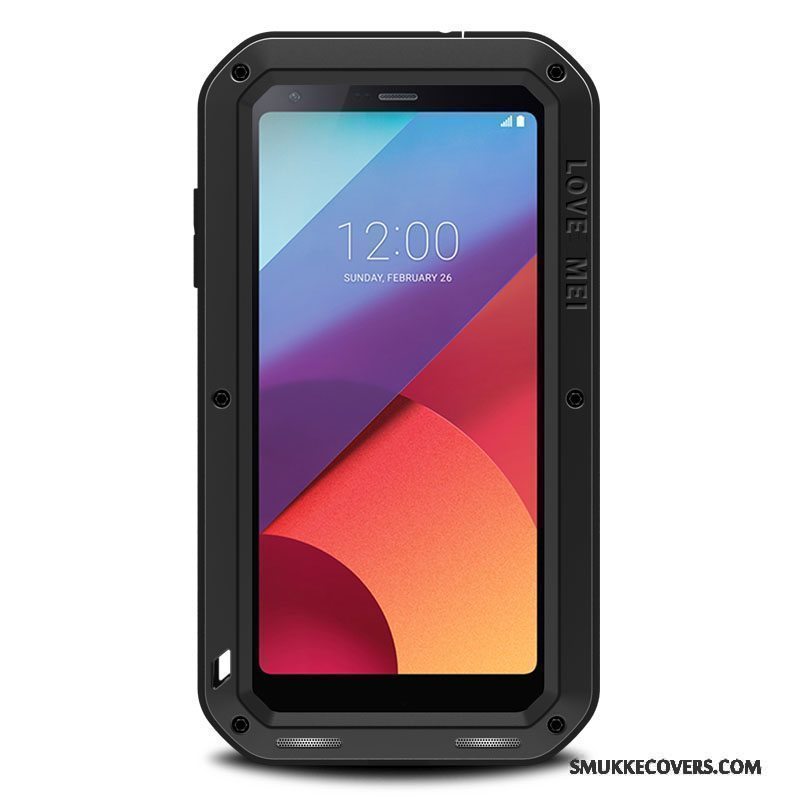 Etui Lg G6 Tasker Anti-fald Telefon, Cover Lg G6 Beskyttelse Hård Hvid