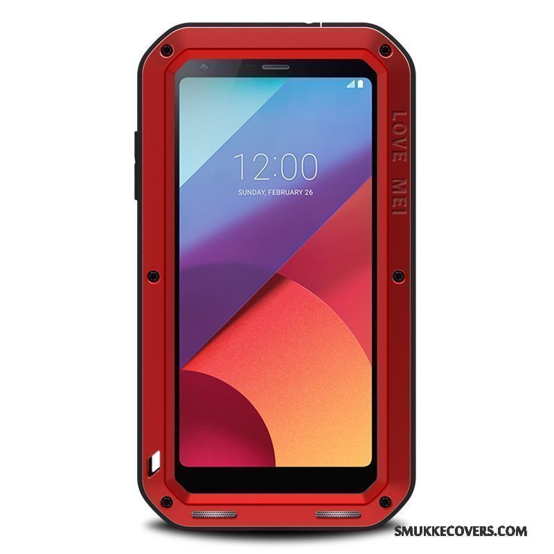 Etui Lg G6 Tasker Anti-fald Telefon, Cover Lg G6 Beskyttelse Hård Hvid