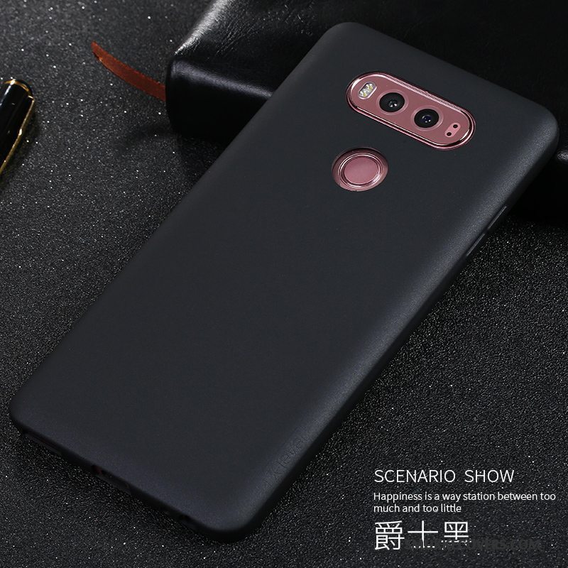 Etui Lg G6 Tasker Sort Telefon, Cover Lg G6 Blød Anti-fald Tynd