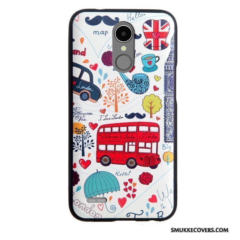 Etui Lg K10 2017 Blød Business Trend, Cover Lg K10 2017 Beskyttelse Telefon