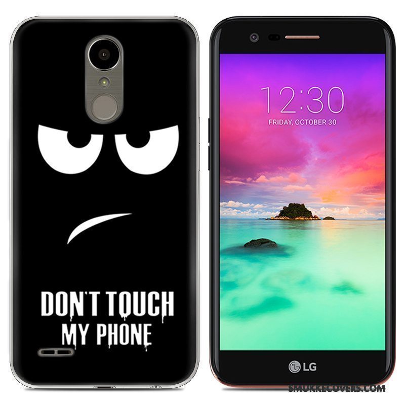 Etui Lg K10 2017 Blød Tynd Grå, Cover Lg K10 2017 Kreativ Telefontrend