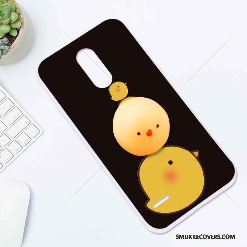 Etui Lg K10 2017 Tasker Gul Anti-fald, Cover Lg K10 2017 Kreativ Af Personlighed Telefon