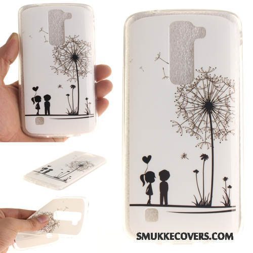 Etui Lg K8 Cartoon Hængende Ornamenter Lilla, Cover Lg K8 Beskyttelse Anti-fald