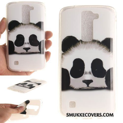 Etui Lg K8 Cartoon Hængende Ornamenter Lilla, Cover Lg K8 Beskyttelse Anti-fald