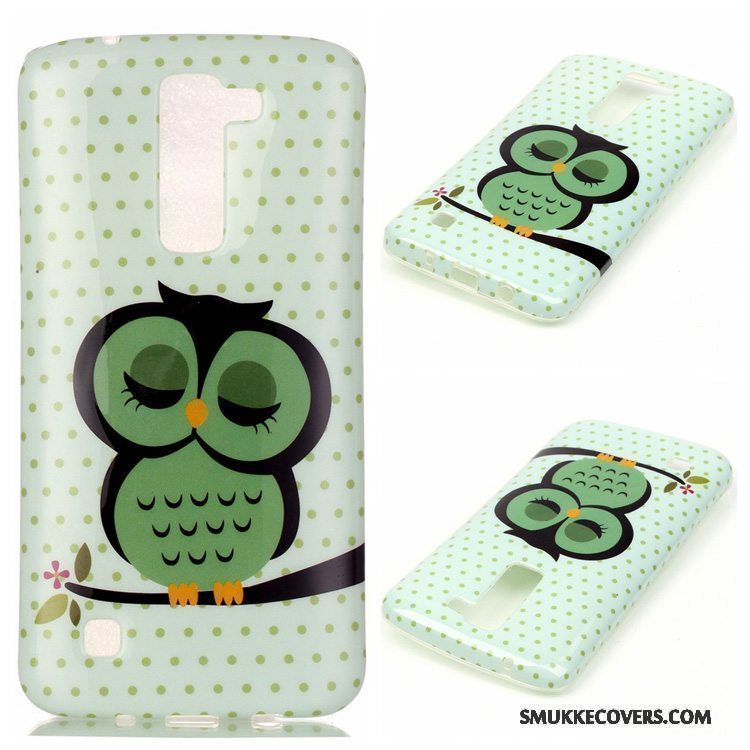 Etui Lg K8 Cartoon Hængende Ornamenter Lilla, Cover Lg K8 Beskyttelse Anti-fald