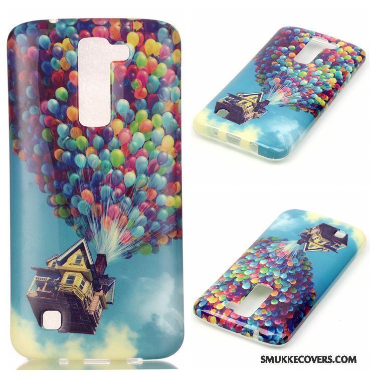 Etui Lg K8 Cartoon Hængende Ornamenter Lilla, Cover Lg K8 Beskyttelse Anti-fald