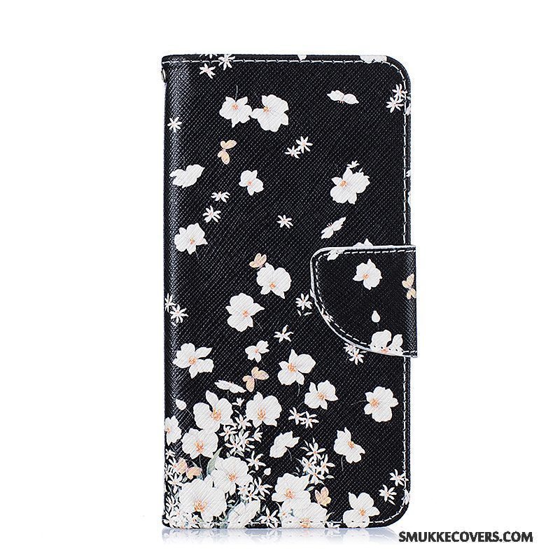 Etui Lg K8 Folio Sort Telefon, Cover Lg K8 Beskyttelse