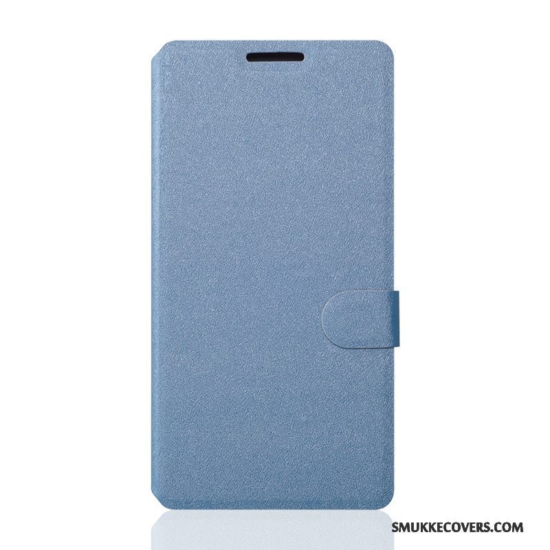 Etui Lg Nexus 5x Læder Telefontynd, Cover Lg Nexus 5x Support Blå