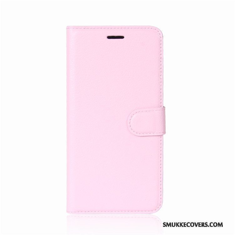 Etui Lg Q6 Læder Lilla Anti-fald, Cover Lg Q6 Folio