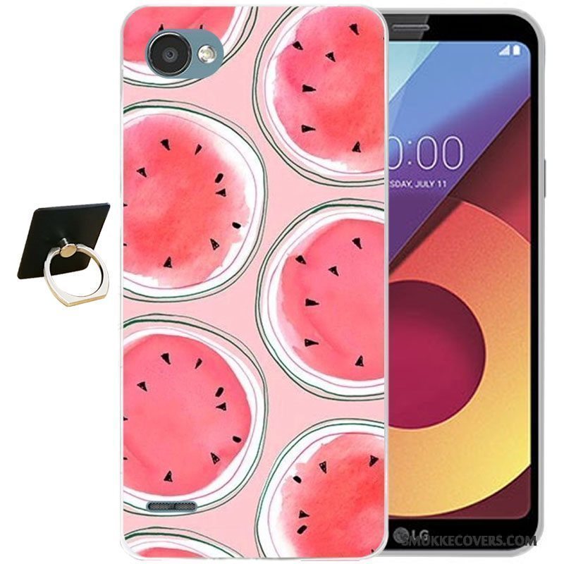 Etui Lg Q6 Tasker Lyseblå Telefon, Cover Lg Q6 Beskyttelse Anti-fald