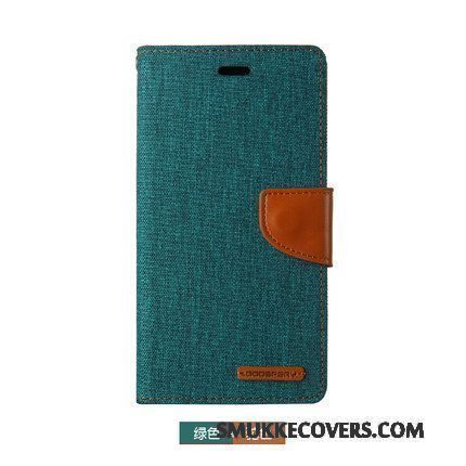 Etui Lg V20 Beskyttelse Anti-fald Lilla, Cover Lg V20 Folio Dyb Farve Telefon