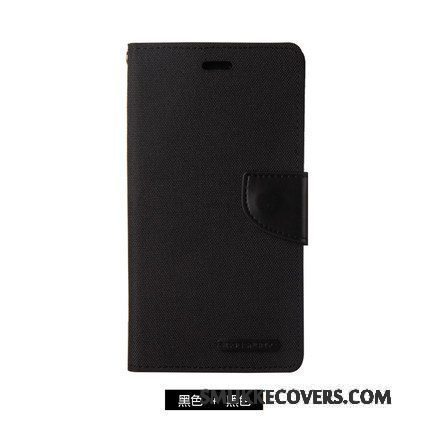 Etui Lg V20 Beskyttelse Anti-fald Lilla, Cover Lg V20 Folio Dyb Farve Telefon