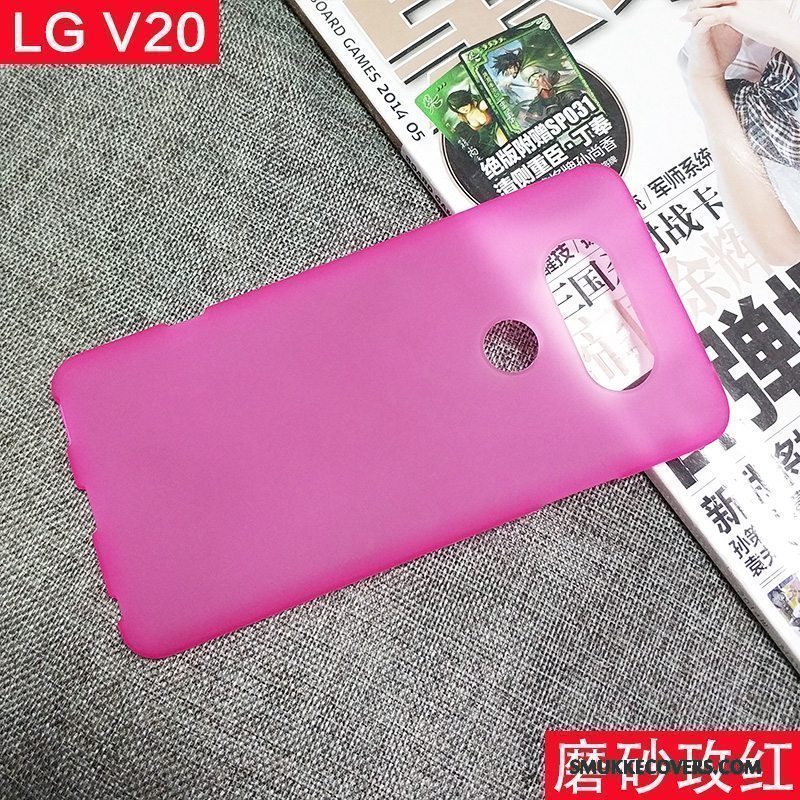 Etui Lg V20 Beskyttelse Nubuck Blå, Cover Lg V20 Silikone Anti-fald Telefon