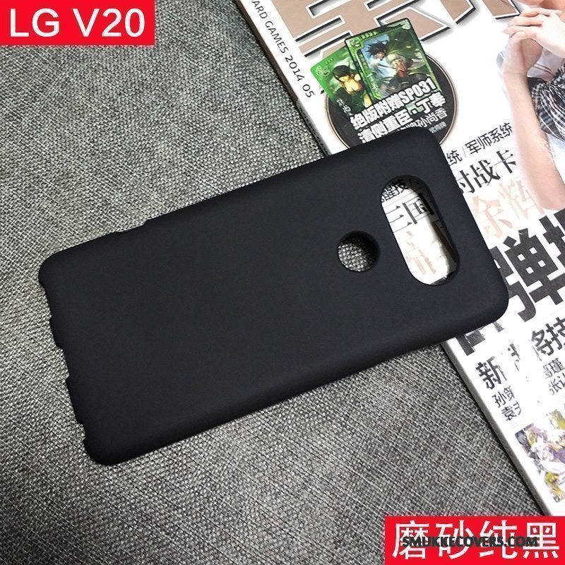 Etui Lg V20 Beskyttelse Nubuck Blå, Cover Lg V20 Silikone Anti-fald Telefon