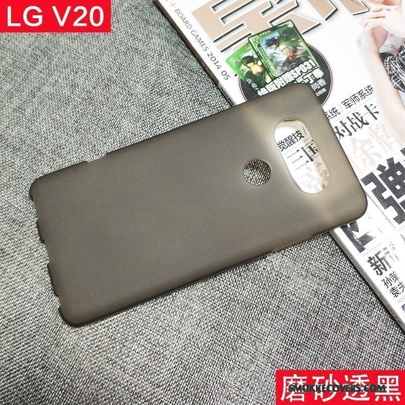 Etui Lg V20 Beskyttelse Nubuck Blå, Cover Lg V20 Silikone Anti-fald Telefon