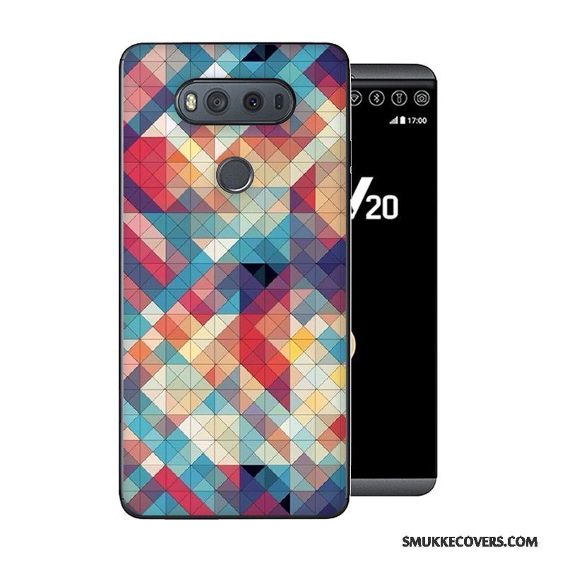 Etui Lg V20 Blød Ny Anti-fald, Cover Lg V20 Kreativ Grå Af Personlighed