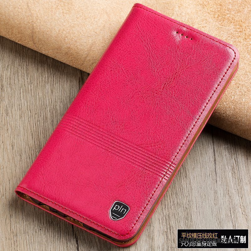 Etui Lg V20 Folio Anti-fald Gul, Cover Lg V20 Læder Telefon