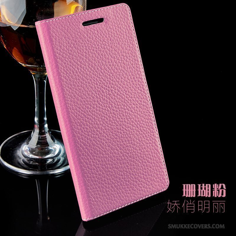 Etui Lg V20 Læder Anti-fald Telefon, Cover Lg V20 Folio Gul