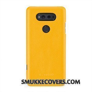 Etui Lg V20 Læder Telefonanti-fald, Cover Lg V20 Beskyttelse Grøn Skridsikre
