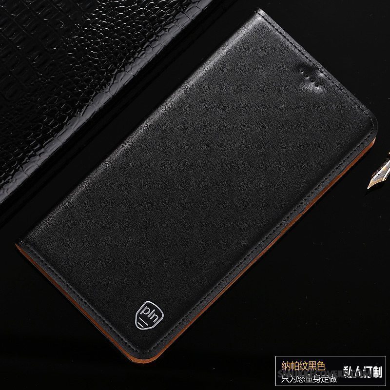 Etui Lg V20 Læder Telefongul, Cover Lg V20 Folio Anti-fald