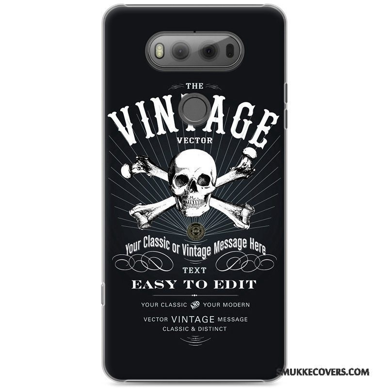 Etui Lg V20 Malet Lyserød Telefon, Cover Lg V20 Cartoon