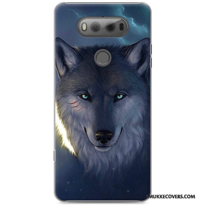 Etui Lg V20 Malet Lyserød Telefon, Cover Lg V20 Cartoon