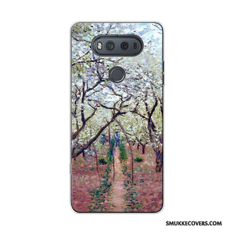 Etui Lg V20 Tasker Kunst Høj, Cover Lg V20 Farve Stjerneklar Original