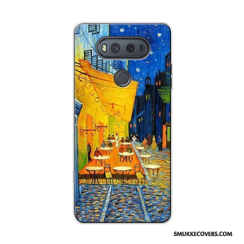 Etui Lg V20 Tasker Kunst Høj, Cover Lg V20 Farve Stjerneklar Original