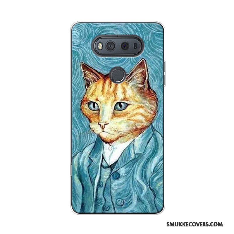 Etui Lg V20 Tasker Kunst Høj, Cover Lg V20 Farve Stjerneklar Original