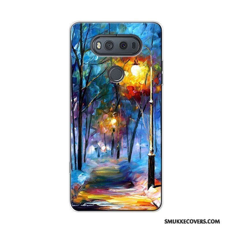 Etui Lg V20 Tasker Kunst Høj, Cover Lg V20 Farve Stjerneklar Original