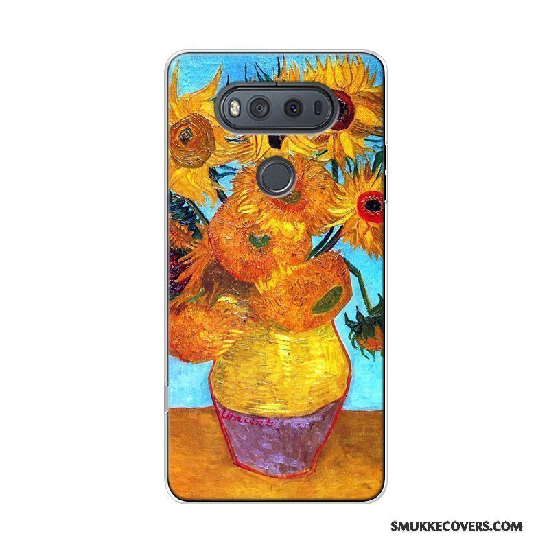 Etui Lg V20 Tasker Kunst Høj, Cover Lg V20 Farve Stjerneklar Original