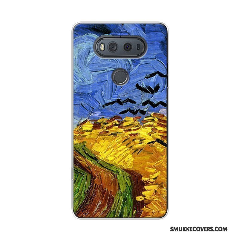 Etui Lg V20 Tasker Kunst Høj, Cover Lg V20 Farve Stjerneklar Original