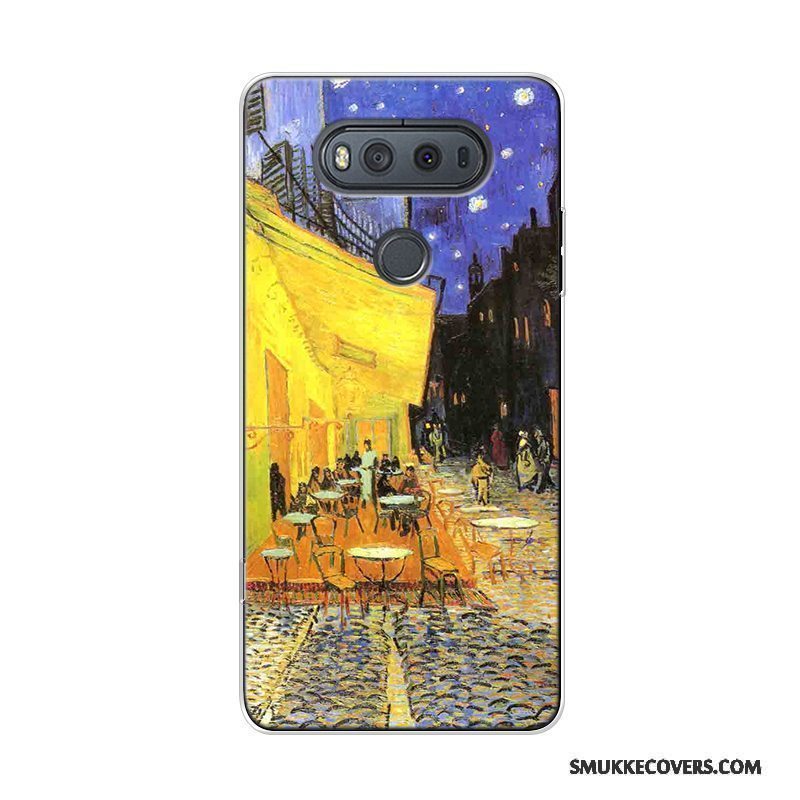 Etui Lg V20 Tasker Kunst Høj, Cover Lg V20 Farve Stjerneklar Original