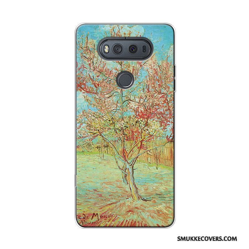 Etui Lg V20 Tasker Kunst Høj, Cover Lg V20 Farve Stjerneklar Original