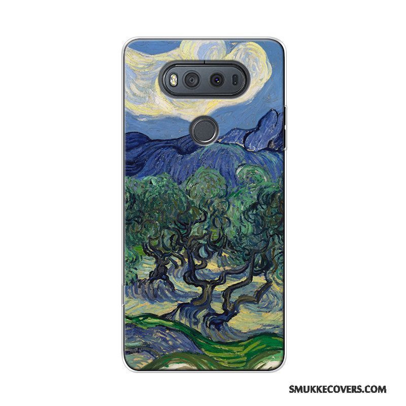 Etui Lg V20 Tasker Kunst Høj, Cover Lg V20 Farve Stjerneklar Original