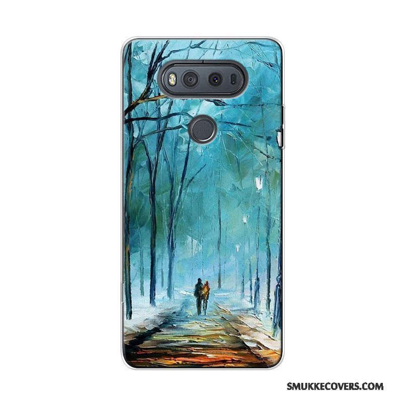 Etui Lg V20 Tasker Kunst Høj, Cover Lg V20 Farve Stjerneklar Original