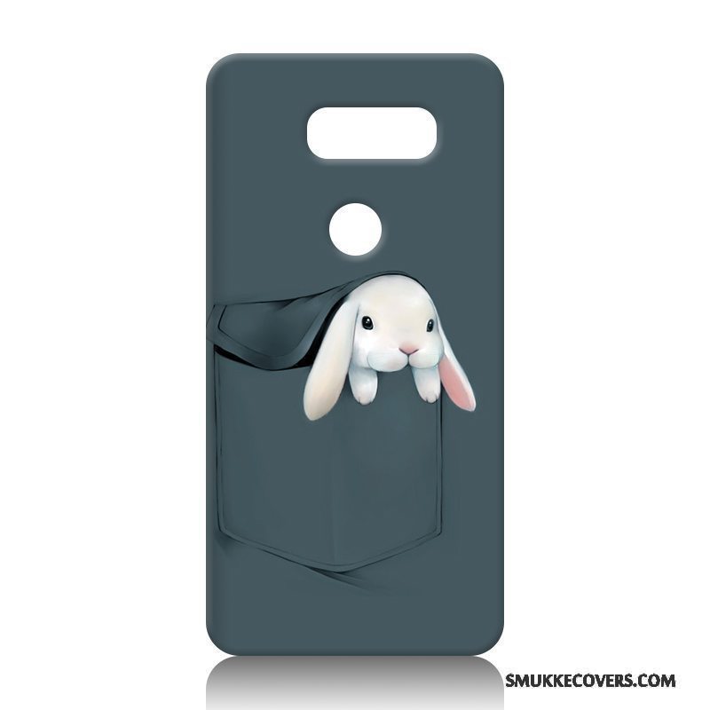 Etui Lg V30 Beskyttelse Ny Af Personlighed, Cover Lg V30 Kreativ Hvid Anti-fald