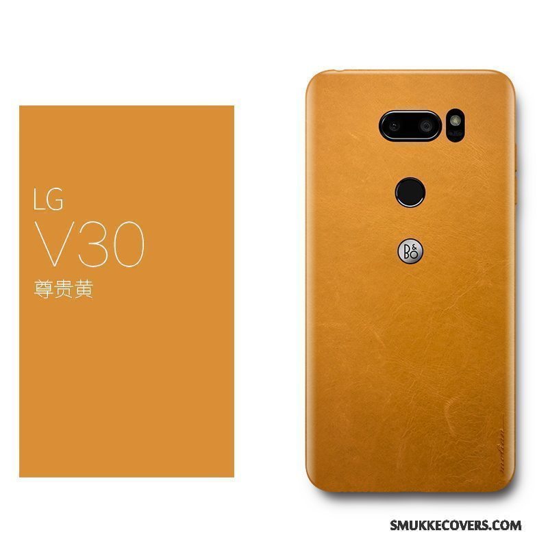 Etui Lg V30 Beskyttelse Rød Tynd, Cover Lg V30 Luksus Telefon