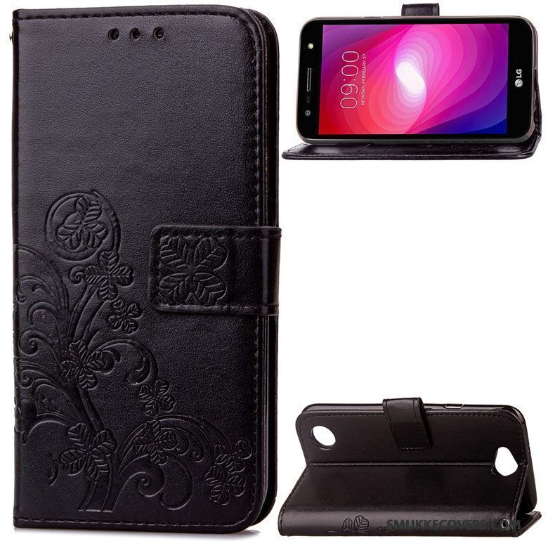 Etui Lg X Power 2 Blød Lilla Telefon, Cover Lg X Power 2 Beskyttelse Anti-fald