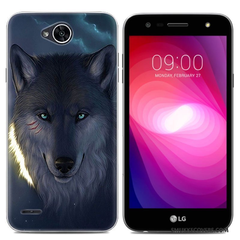 Etui Lg X Power 2 Malet Grå Telefon, Cover Lg X Power 2 Blød Gennemsigtig Trend