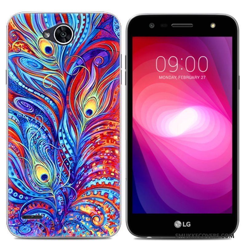 Etui Lg X Power 2 Malet Grå Telefon, Cover Lg X Power 2 Blød Gennemsigtig Trend