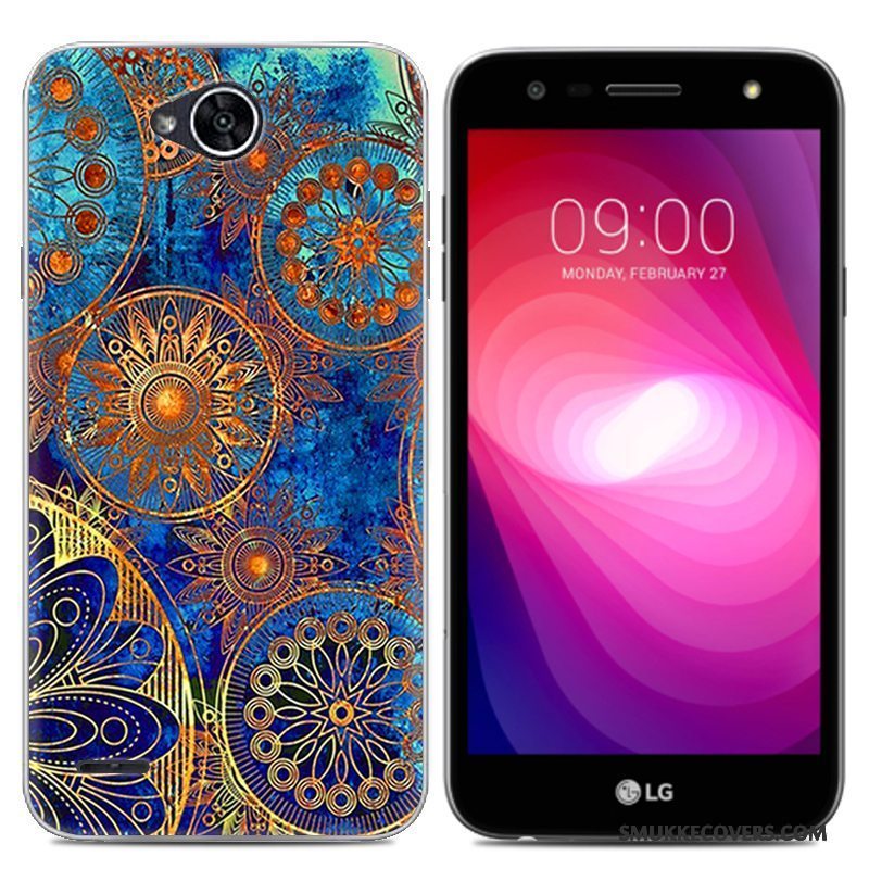 Etui Lg X Power 2 Malet Grå Telefon, Cover Lg X Power 2 Blød Gennemsigtig Trend