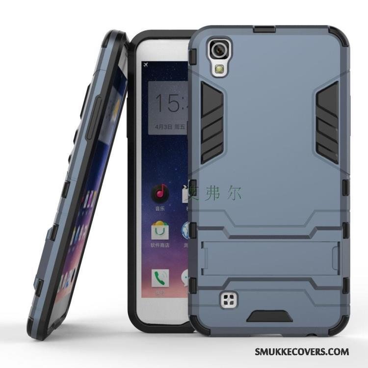 Etui Lg X Power Blød Anti-fald Hvid, Cover Lg X Power Silikone Bjørn Telefon