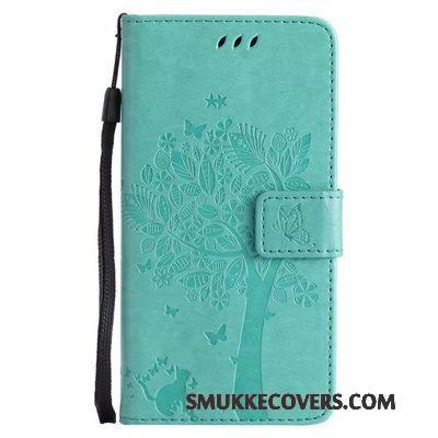 Etui Lg X Power Læder Lilla Telefon, Cover Lg X Power Blød Anti-fald