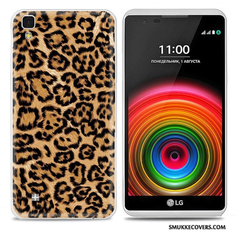 Etui Lg X Power Malet Anti-fald Ny, Cover Lg X Power Beskyttelse Rød Telefon