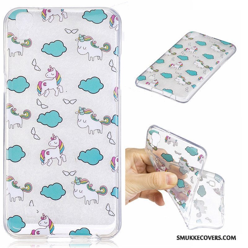 Etui Lg X Power Silikone Ny Telefon, Cover Lg X Power Blød Anti-fald Grøn