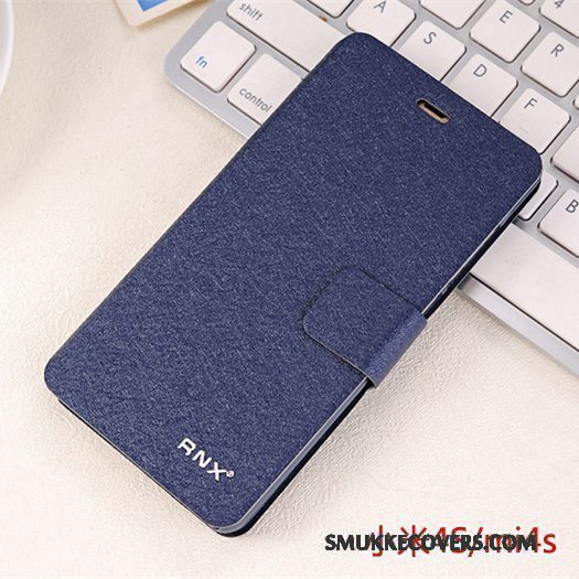 Etui Mi 4 Beskyttelse Hvid Anti-fald, Cover Mi 4 Folio Telefonlille Sektion