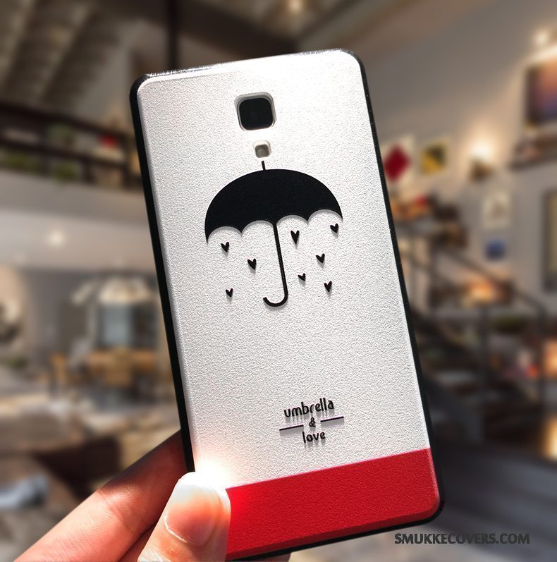 Etui Mi 4 Cartoon Lille Sektion Anti-fald, Cover Mi 4 Farve Telefonsmuk